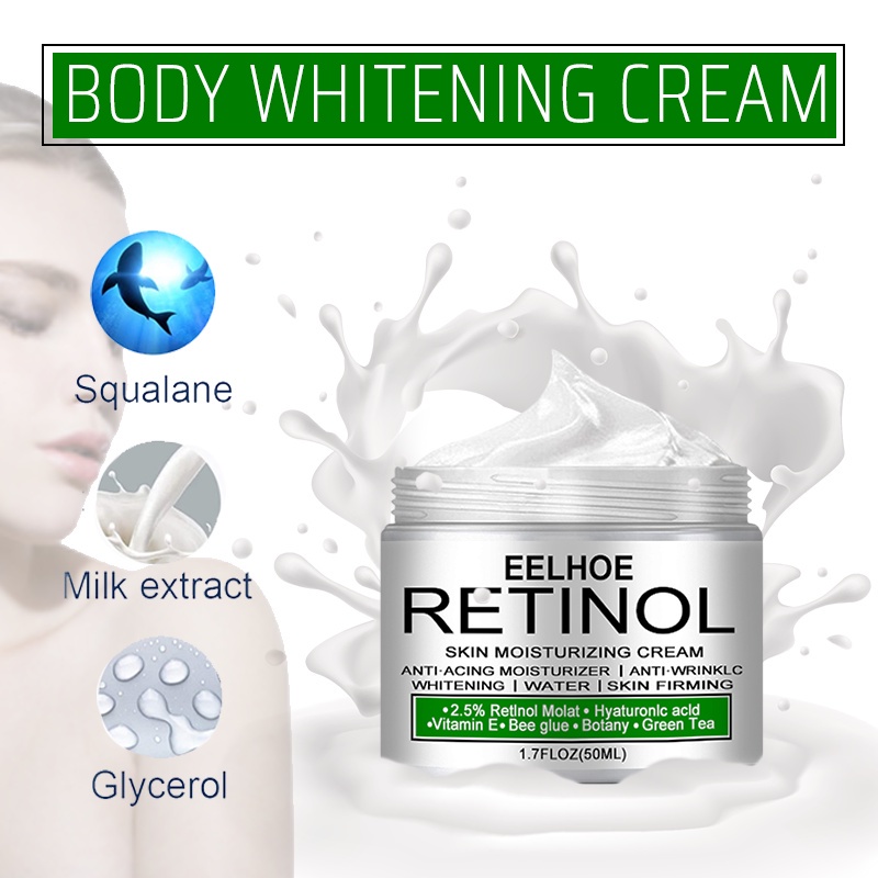 [Original] EELHOE RETINOL Whitening Cream Bleaching Face Body Lightening Cream Underarm Armpit