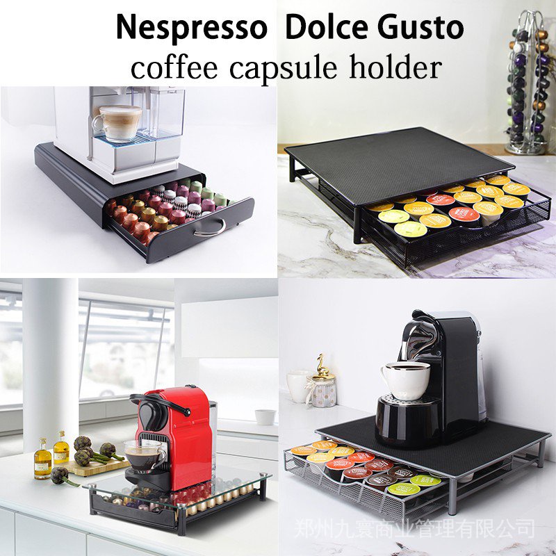 Coffee capsule storage rack Nespresso Tassimo Dolce Gusto coffee