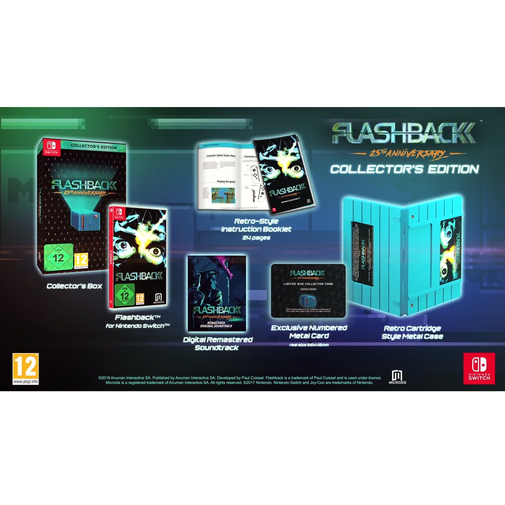 Nintendo Switch Flashback Collector's Edition Shopee Singapore