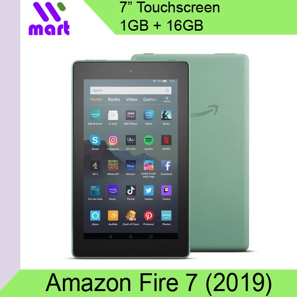 Amazon Fire 7 Tablet (2019) 9th Generation Latest Model ( 7inch, 16GB