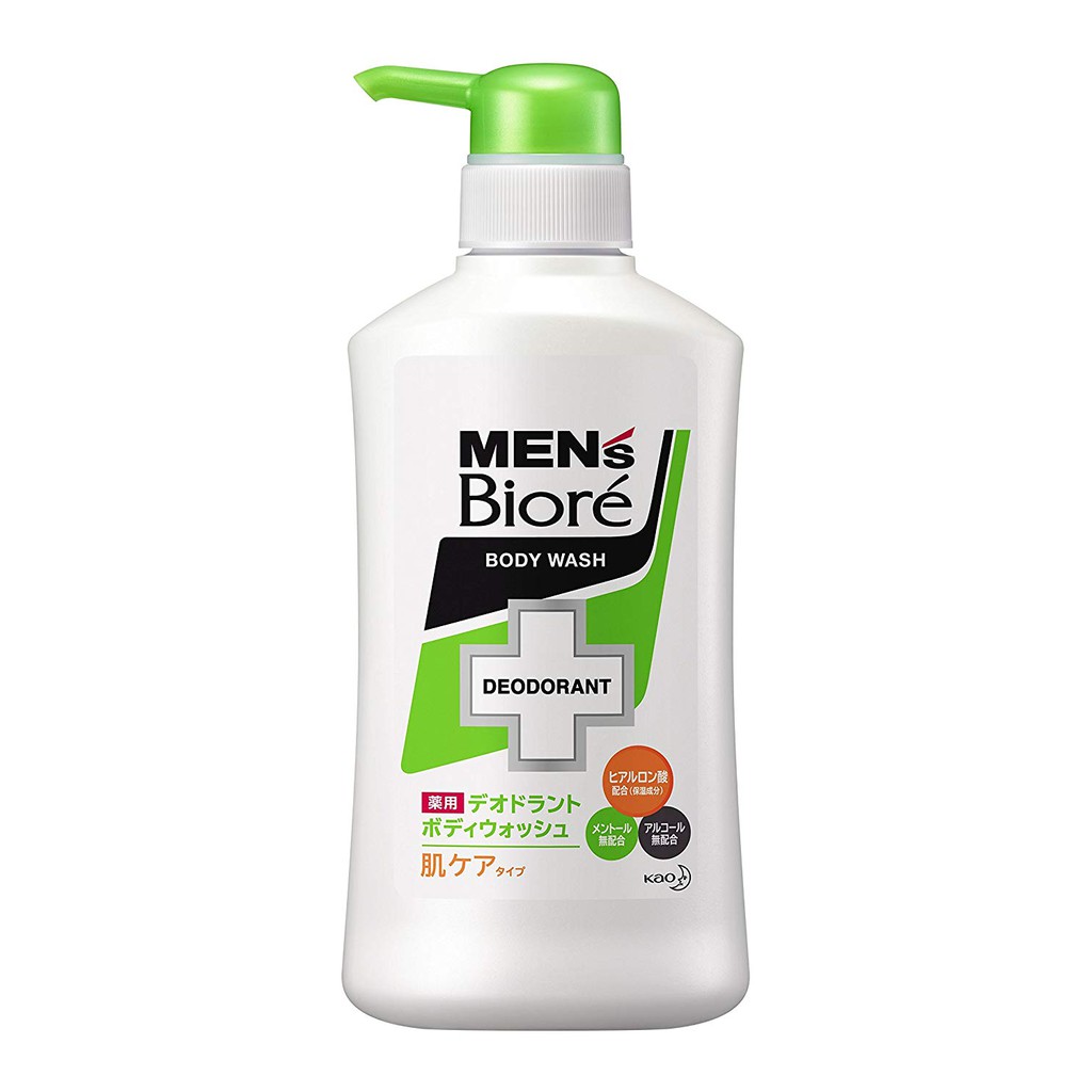 KAO MEN'S BIORE Deodorant Body Wash [440ml] Skincare Type (Japan Import
