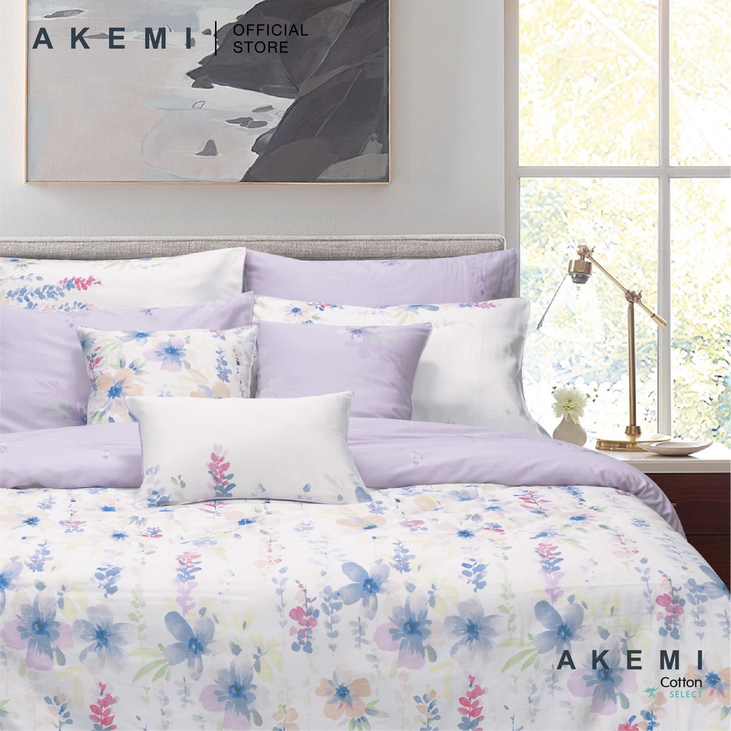AKEMI Cotton Select Affluence Yassine (Quilt Cover Set) Shopee