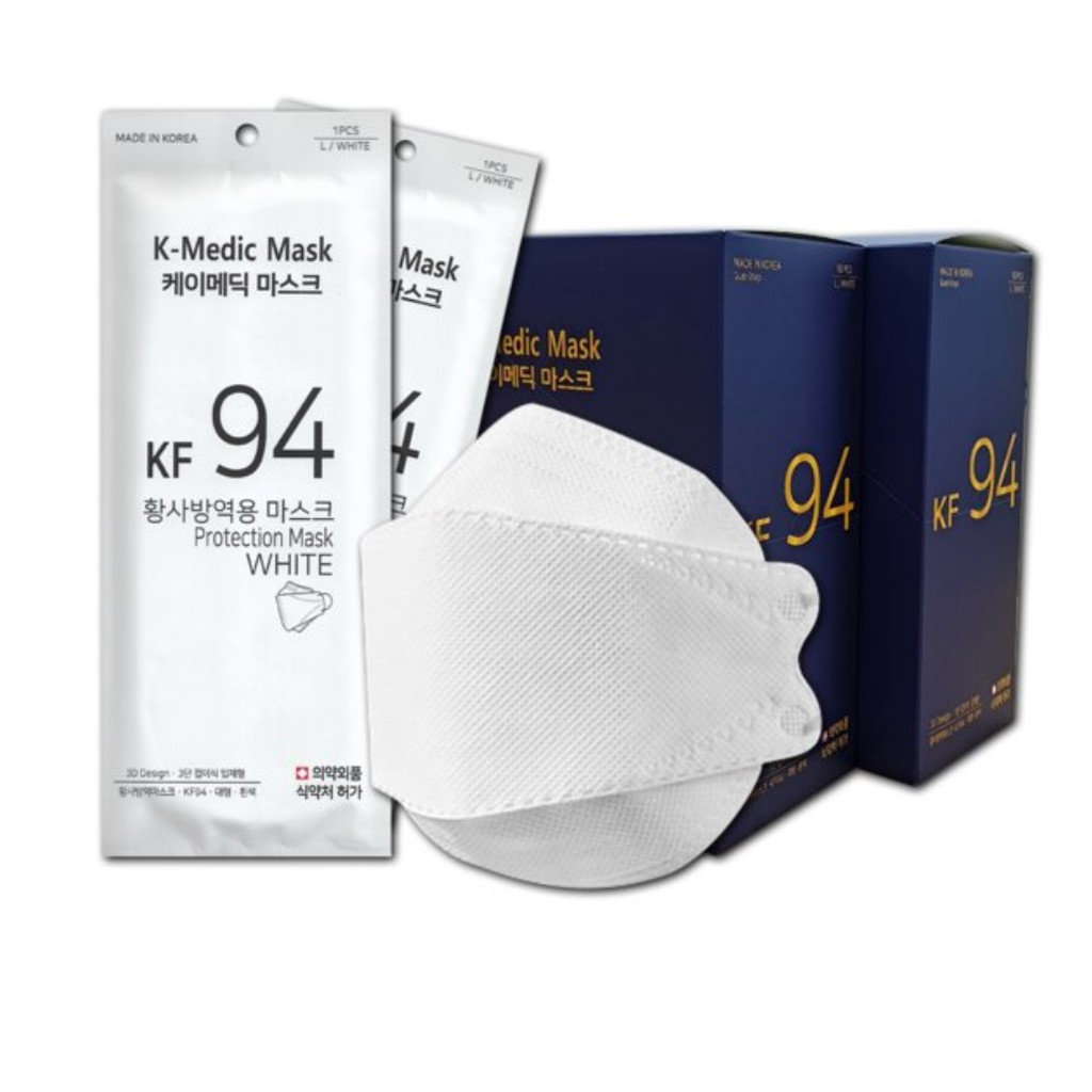 [KMEDIC] KF94 50PCS Individual packed direct from Korea Shopee Singapore