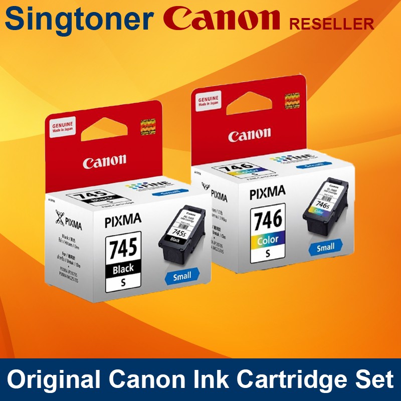 Canon 745s Black 746s Color Ink Cartridge for IP2870 IP2870S IP2872