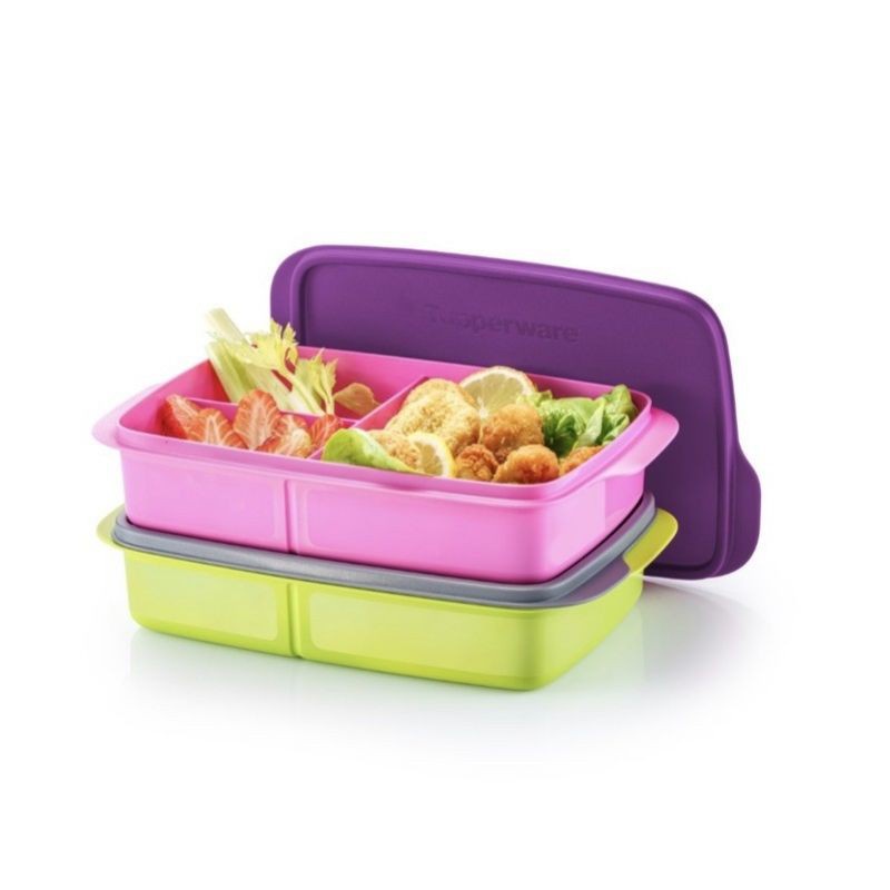 Tupperware Jollitup Bento Lunch Box Food Container 1L Shopee Singapore