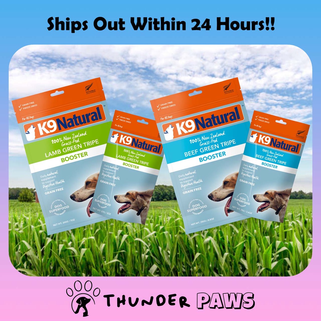 K9 Natural Natural Freeze Dried Green Tripe for Cats & Dogs Shopee