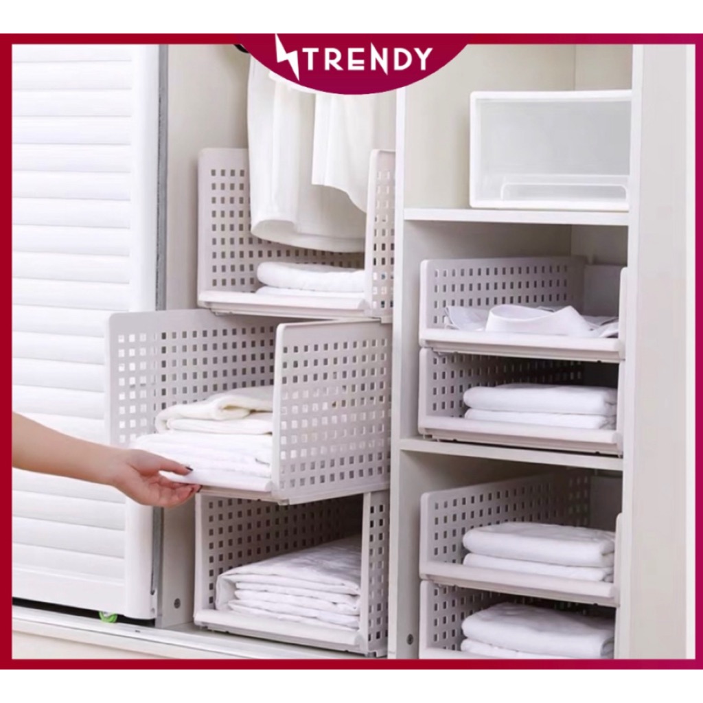 Multi Storey Stackable Drawer Storage Box Extra Big Multi Purpose