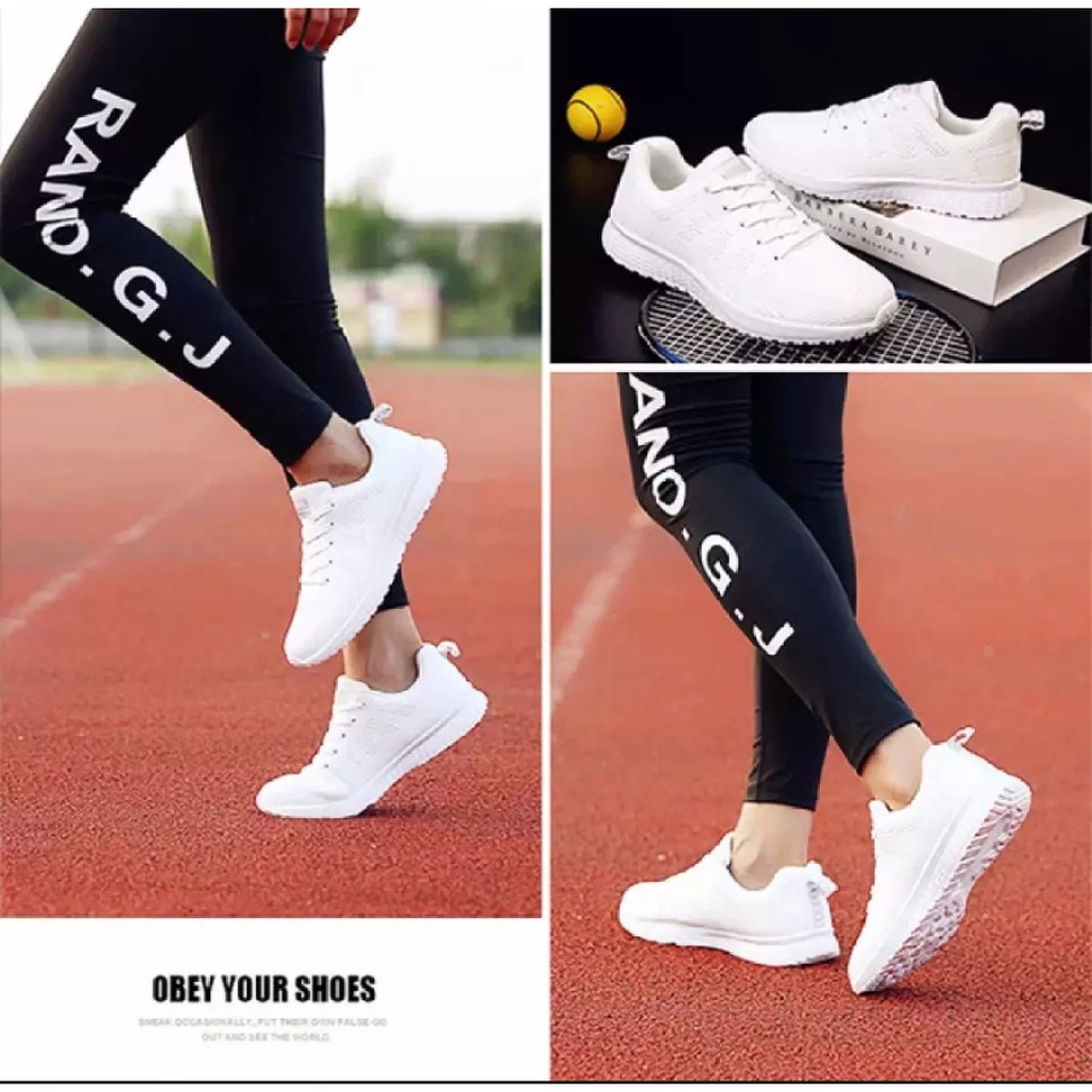 Wholesale Best Fashionable Plain White Fashion Sport Shoes For Women