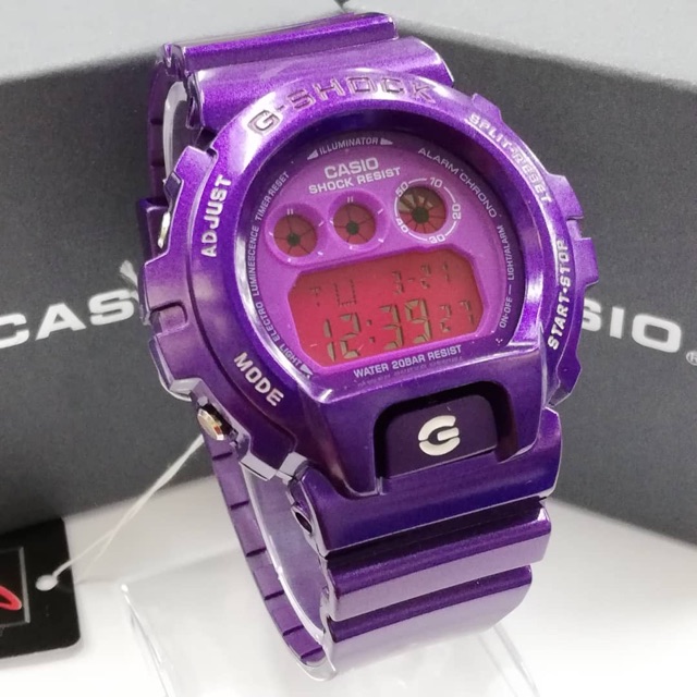 G Shock DW6900 CC6 Purple Shopee Singapore