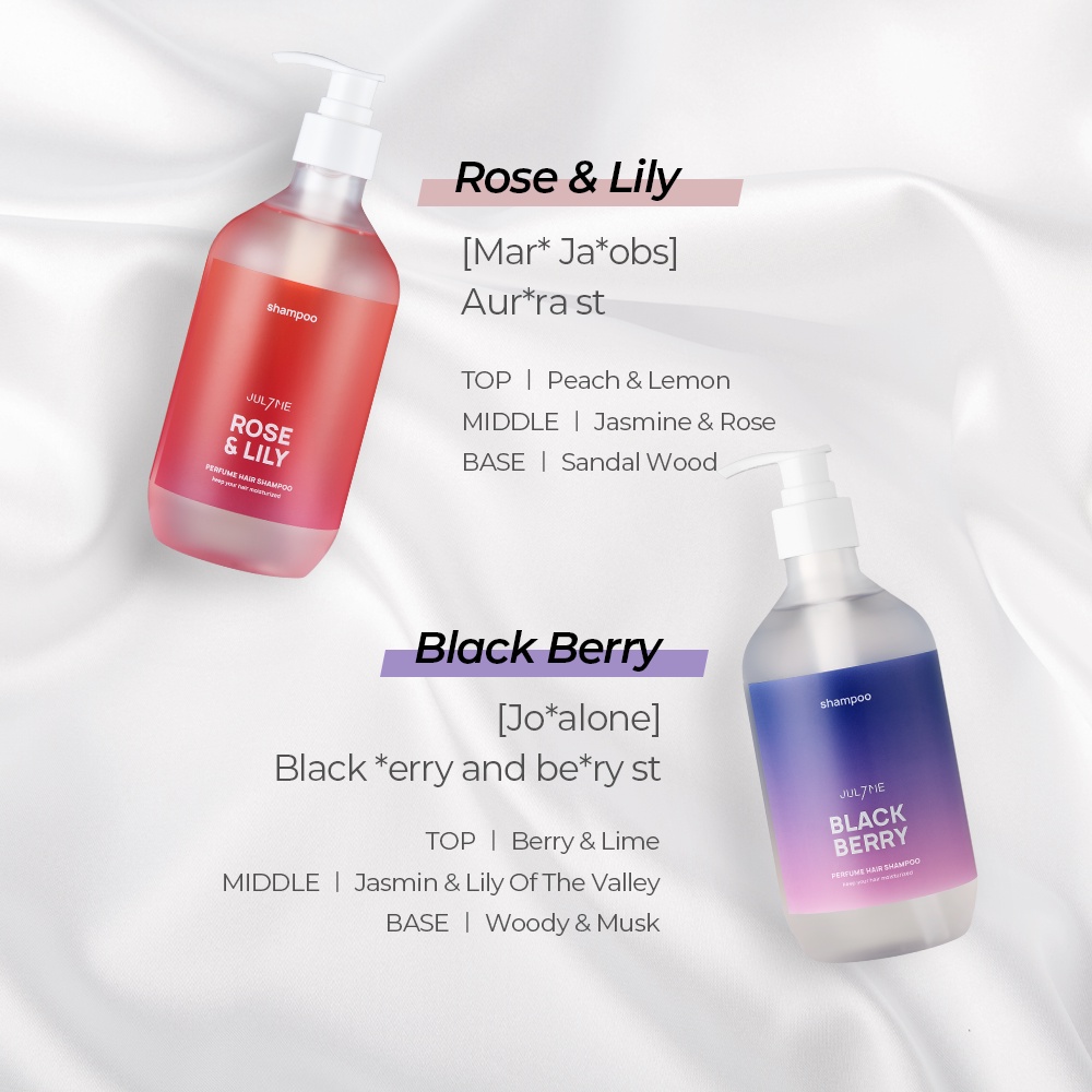 [JULYME] AntiHair Loss Perfume Hair Shampoo 500ml Woody & Musk