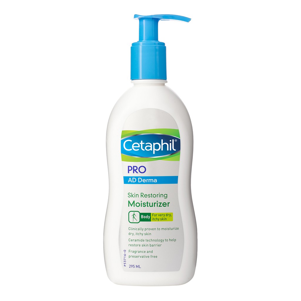 Cetaphil PRO AD Derma Skin Restoring Moisturizer for Eczemaprone skin