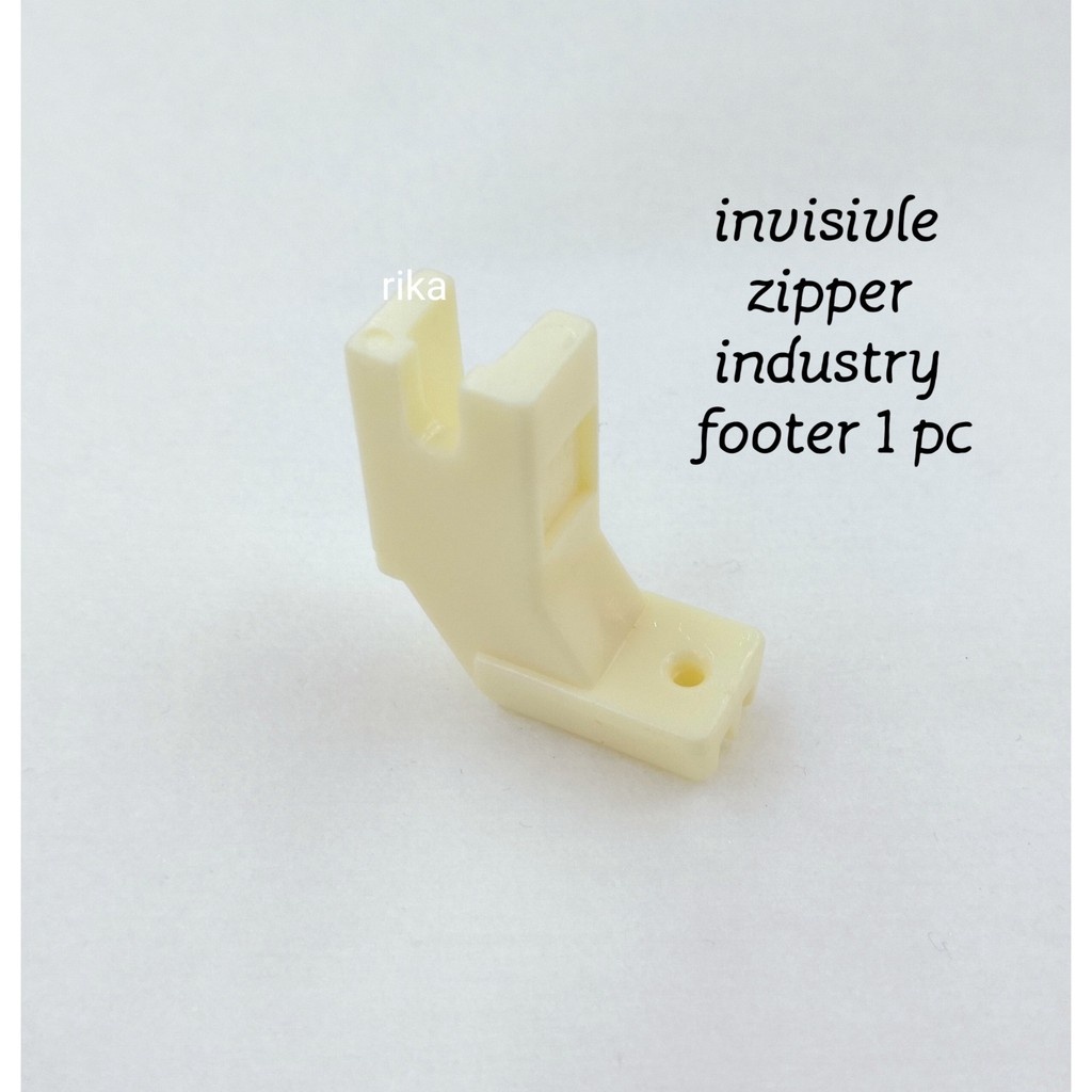 Invisible zipper foot for industrial sewing machine tapak mesin zip