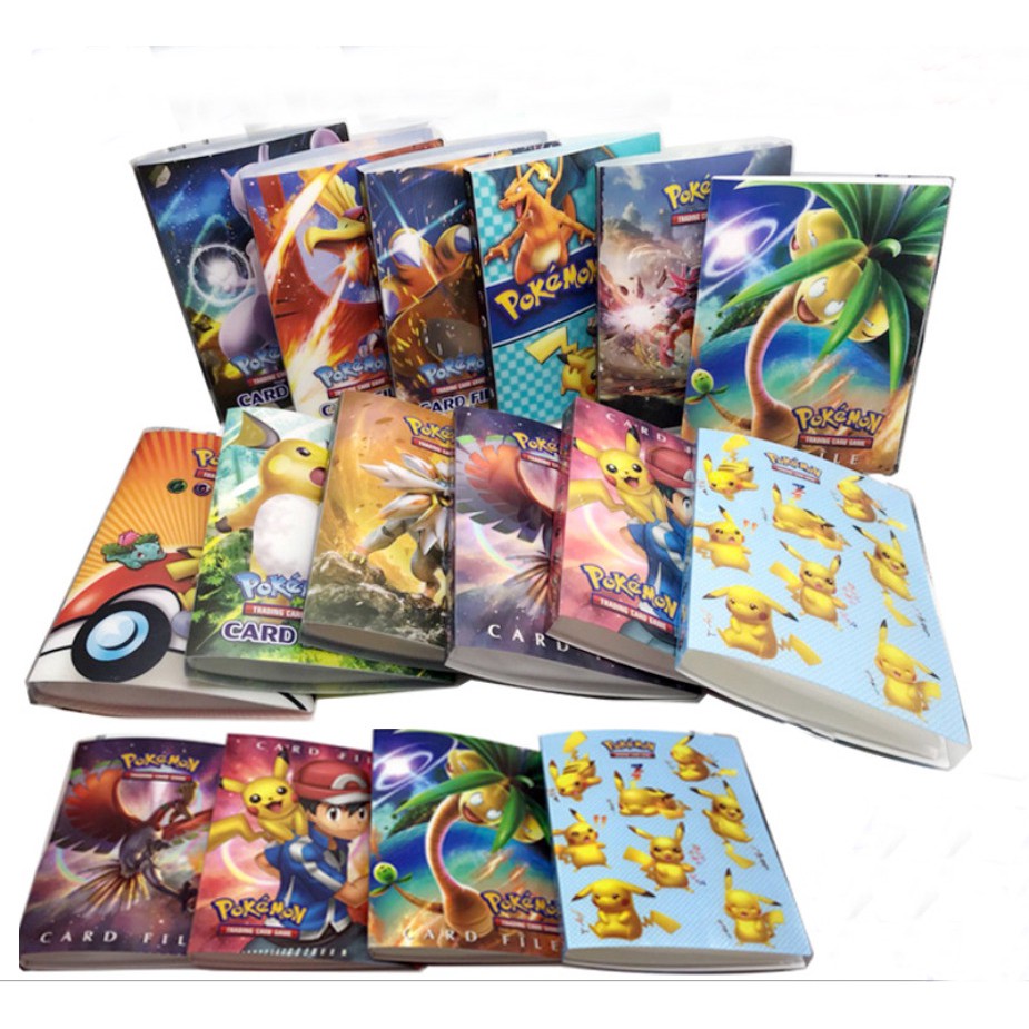 Pokemon Pikachu Cards Folder 240 Pockets Binder Album Bubble Store