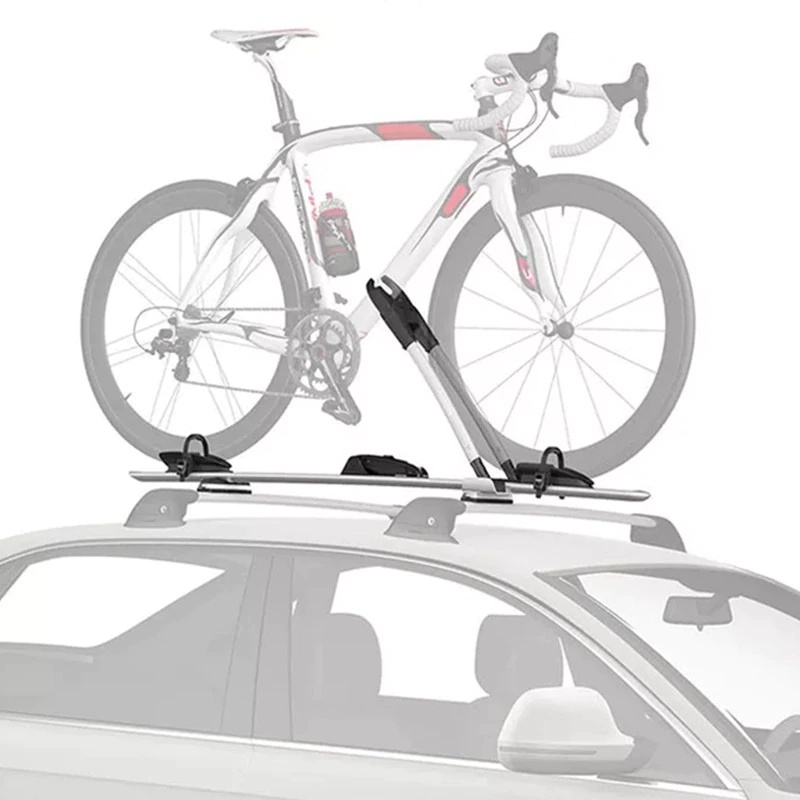 Singapore stock, affordable bike roof racks, silver of black colors, 1Bike Car Roof Mount Bike