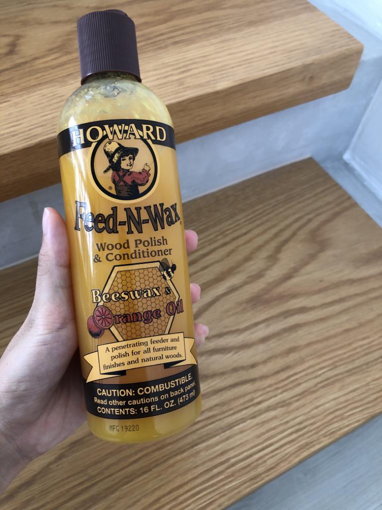 Howard Feed-N-Wax Wood Polish and Conditioner 16oz | Shopee Singapore