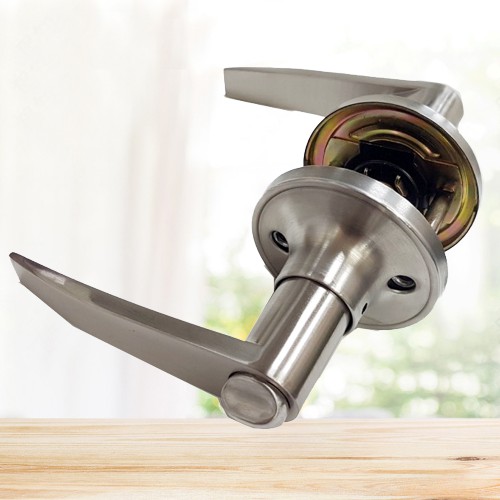 Door Lock Horizontal Lock Handle Lock Bath Toilet Lock Bathroom Lock