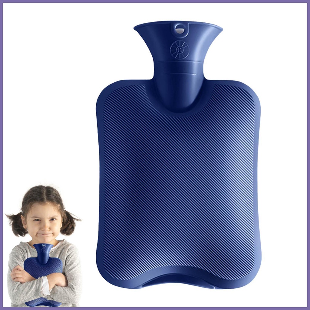 Hot Water Bag 2000ml Hot Water Bottle Heat Up Rubber Cold Pack Cramp