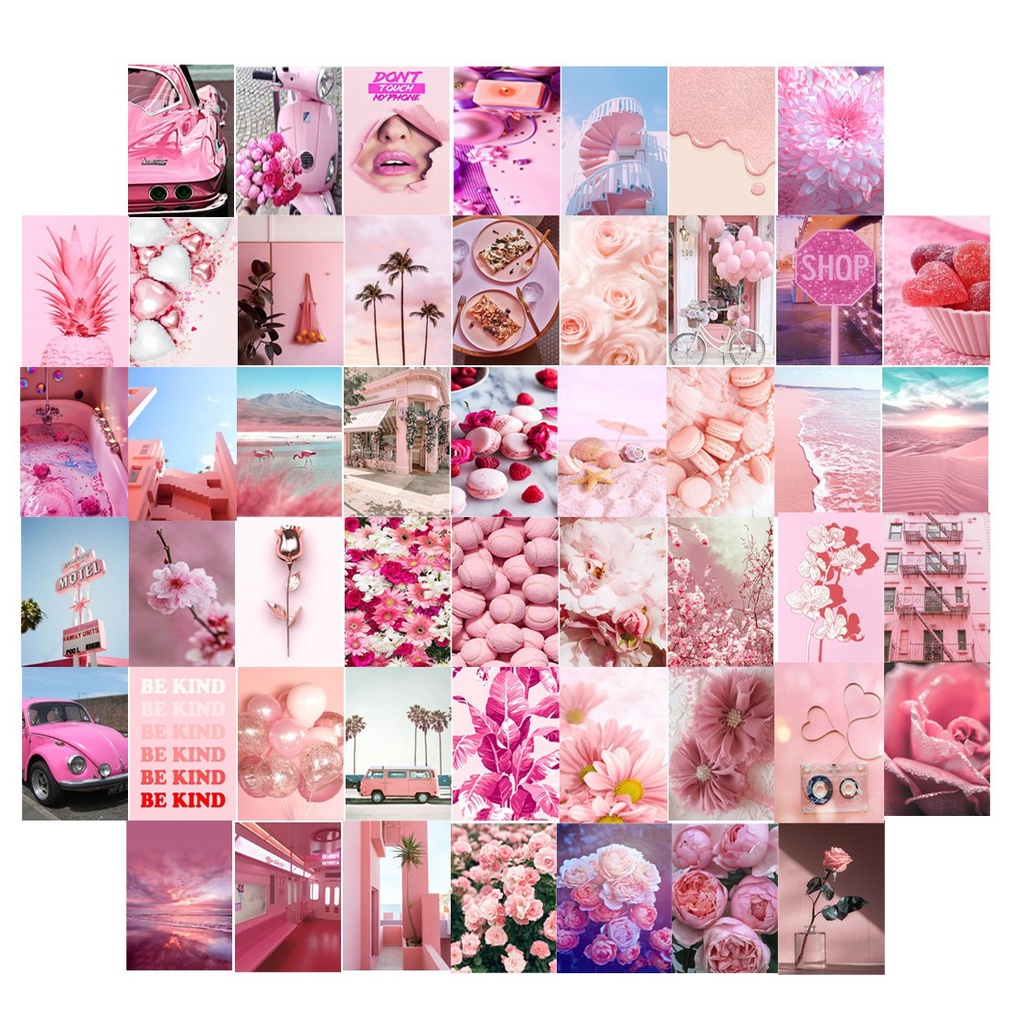 Modern posters Wall Collage Kit Aesthetic Photos Set of 50 of 10