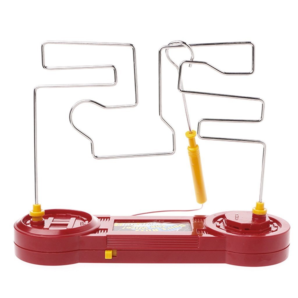Don't Buzz the Wire Game Test Hand Buzzer Skill Party Game for Children