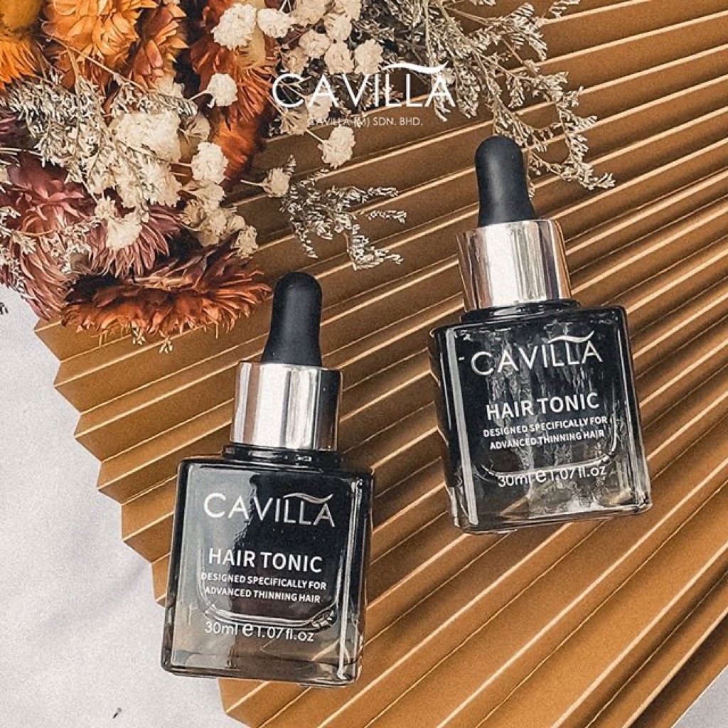 CAVILLA Natural Hair Growth Tonic (30ml) Shopee Singapore