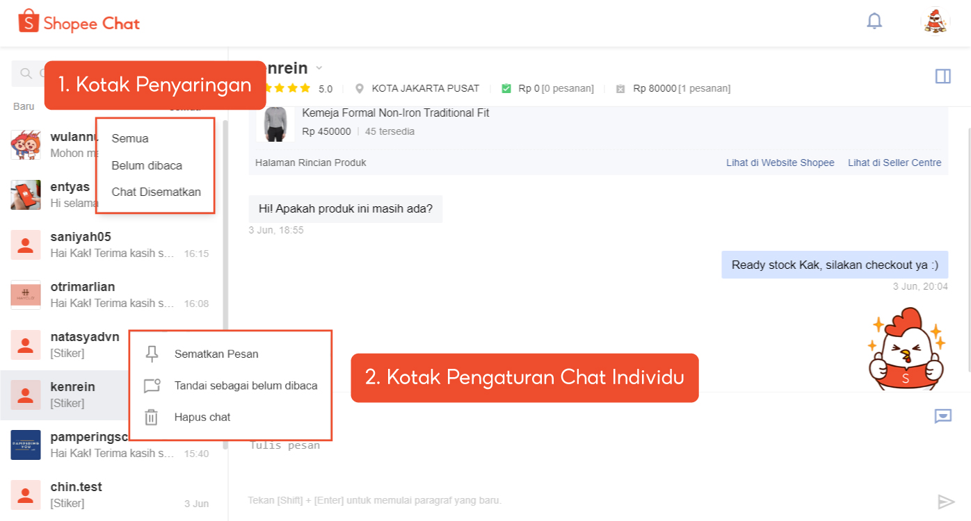 Tentang Portal Fitur Chat Penjual Pusat Edukasi Penjual