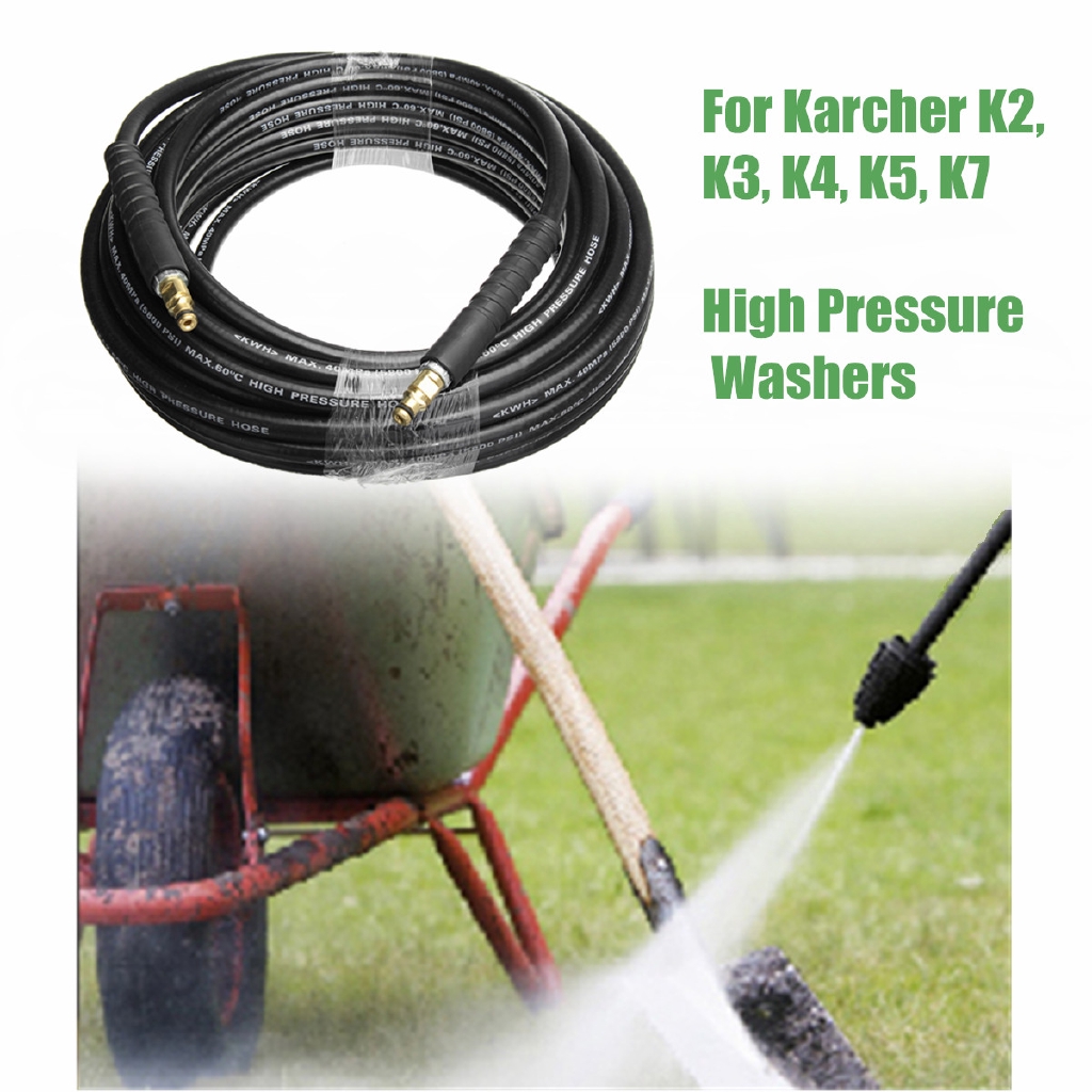 15m K Series Pressure Washer Hose Click Trigger Click For Karcher K2