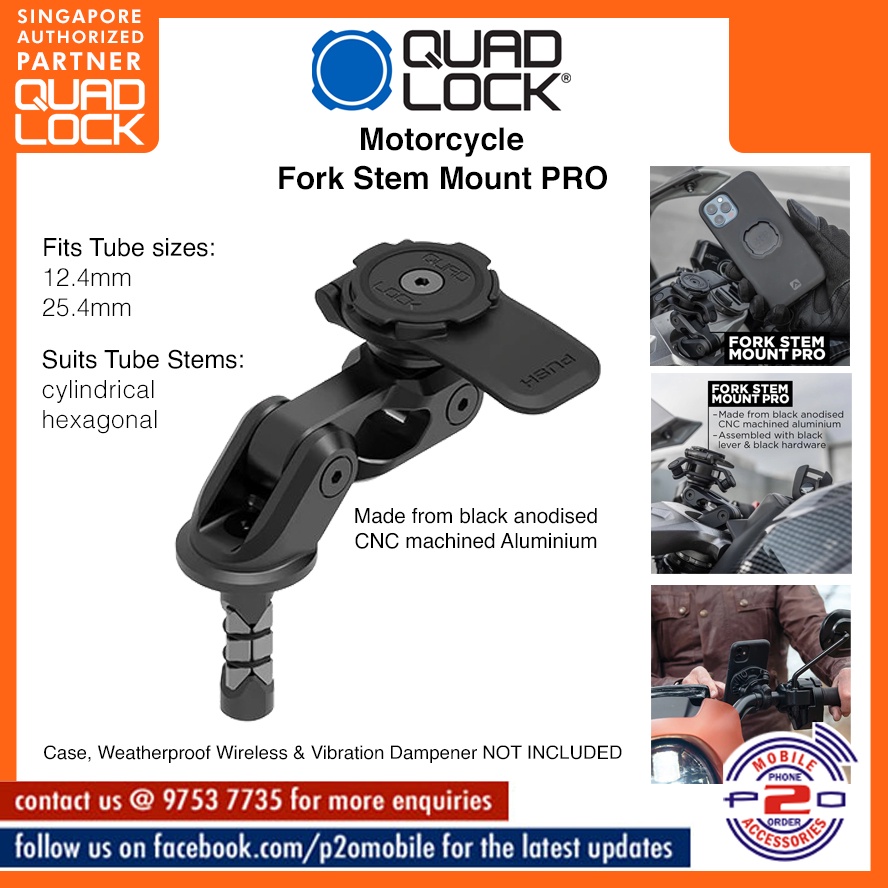 Quad Lock Fork Stem Mount Pro ubicaciondepersonas.cdmx.gob.mx
