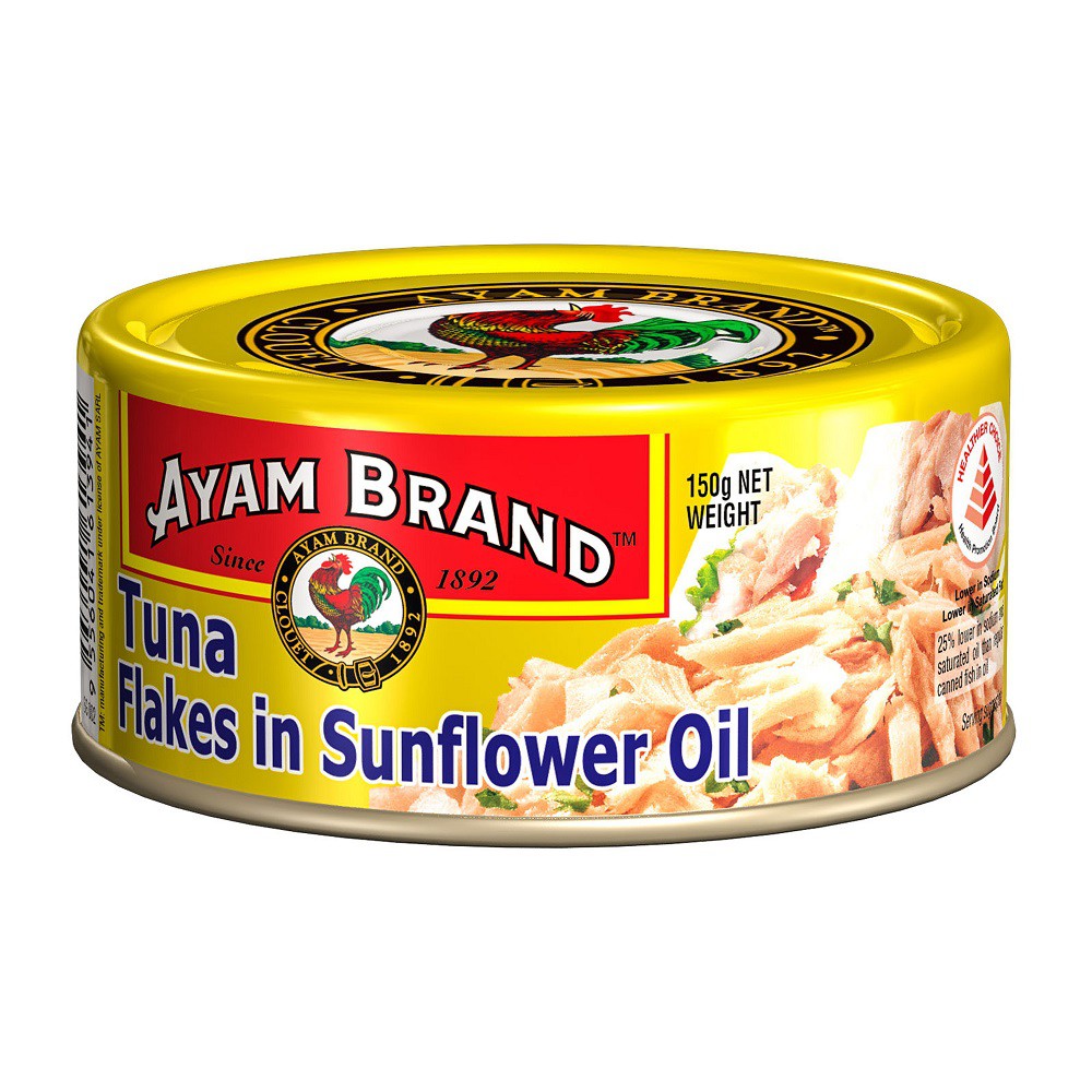 Ayam Brand Tuna Flakes in Sunflower Oil 150g Shopee Singapore