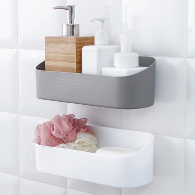 Simple No Drill Bathroom Shelf Archive