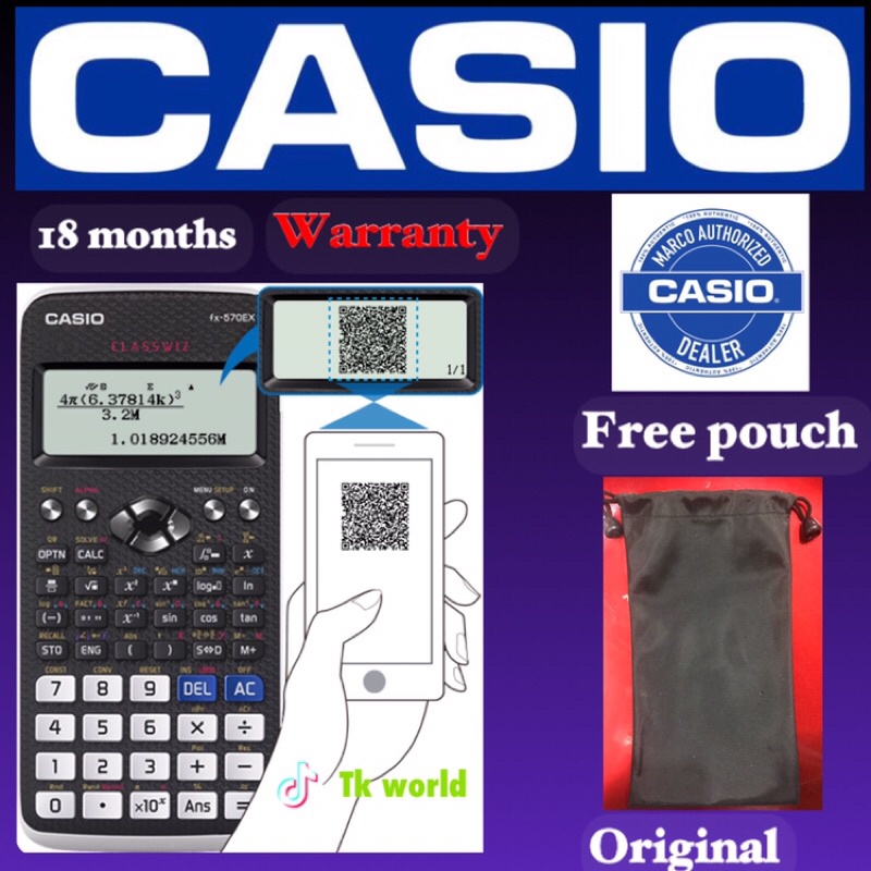 Casio FX570EX scientific calculator Shopee Singapore