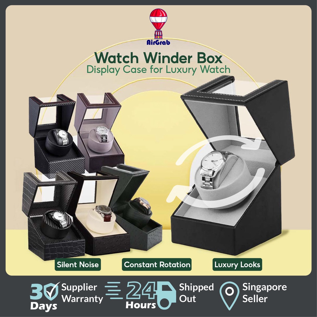 Watch Winder Box / Automatic Winding Luxury Watches Storage Boxes