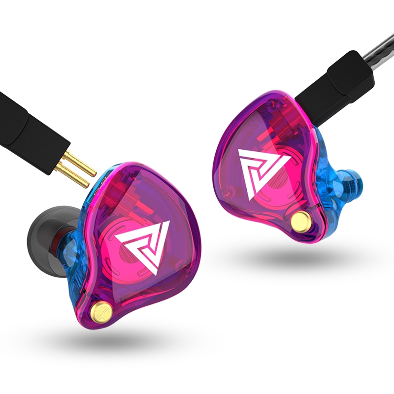 Original QKZ VK4 Colorful DD In Ear Earphone HIFI Bass