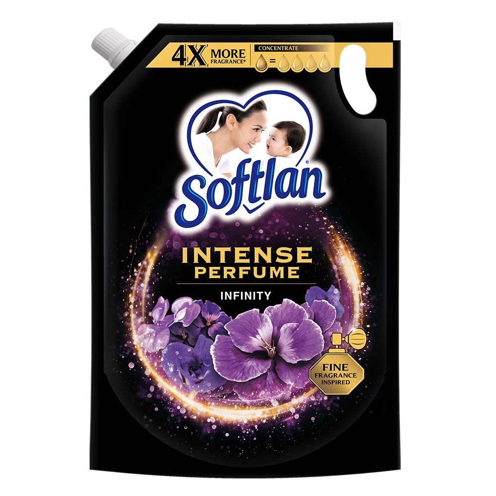 Softlan Intense Perfume Concentrated Fabric Softener 1.3L Refill