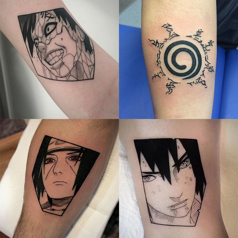 20Pcs Naruto Tattoo Stickers Anime Style Temporary Tattoo Stickers Waterproof Long-Lasting Fake Tattoos | Shopee Singapore 800_x_800_jpg