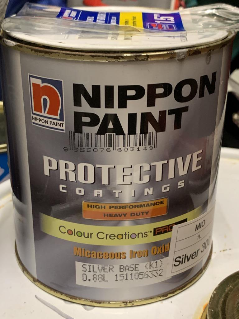 NIPPON PAINT Micaceous Iron Oxide METAL PAINT MIO Shopee Singapore