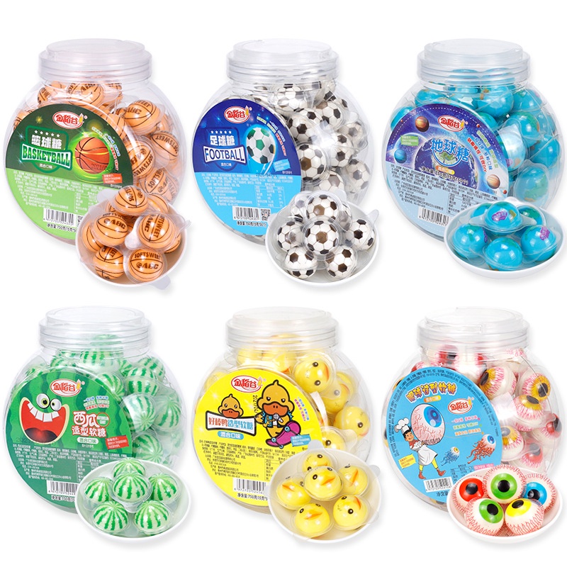 Trolli Gummy candy Jelly / Earth / Galaxy Space / Football