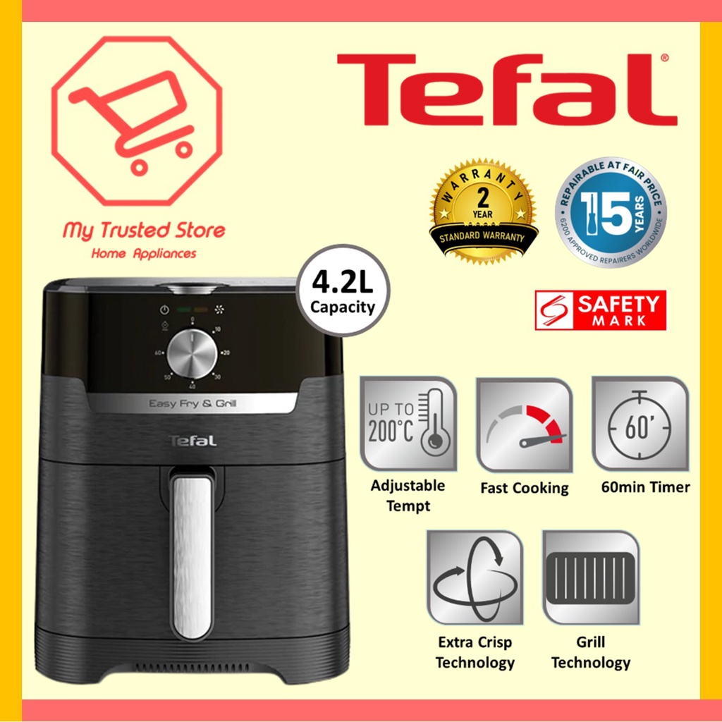 Tefal (EY5018) Easy Fry & Grill Classic Air Fryer Shopee Singapore