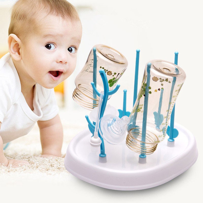 Bottle Rack Baby Bottle Tree Rack Drying Rack Drain Removable