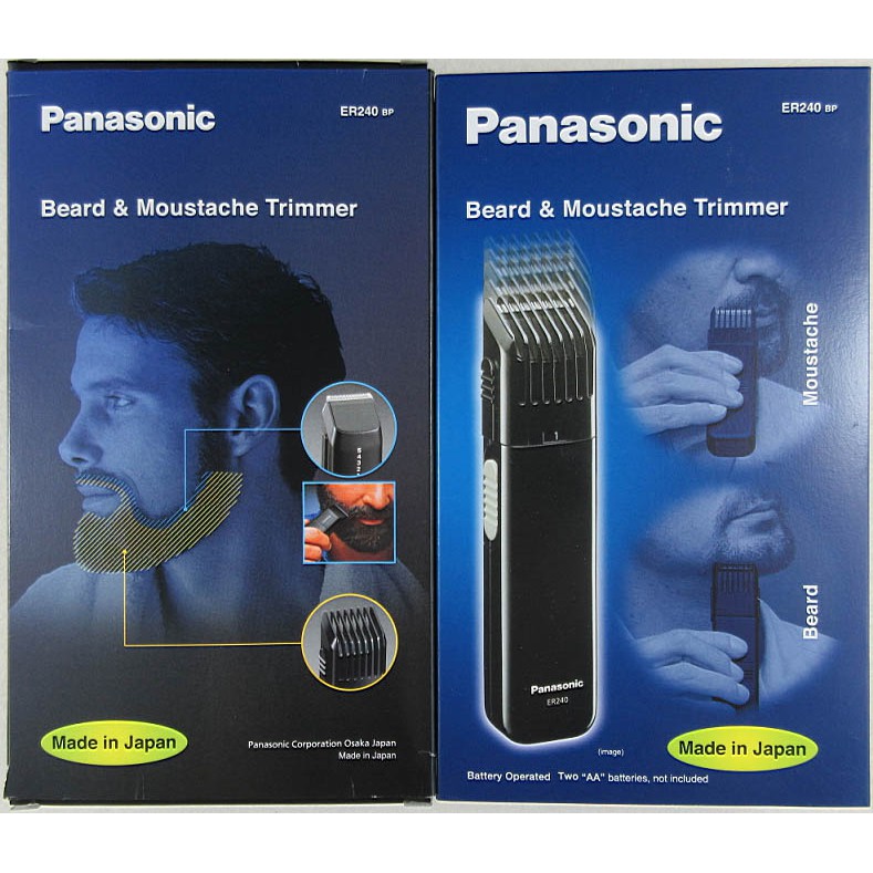 PANASONIC Beard & Moustache Trimmer ER240 Shopee Singapore
