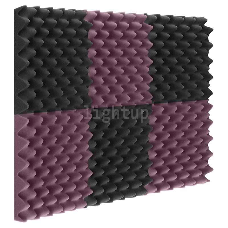 3Size 6Color Acoustic Foam Wall Sound Absorber Sponge Soundproof for