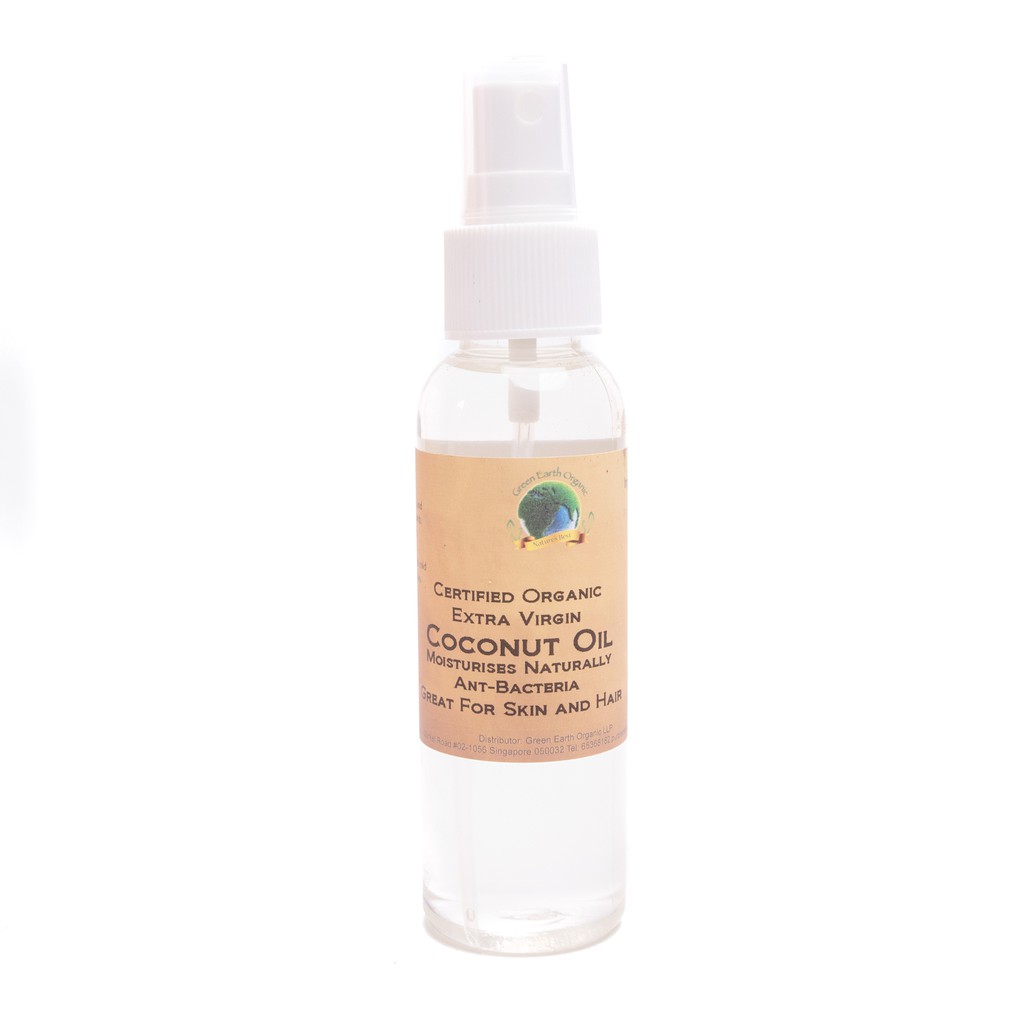 Organic Extra Virgin Coconut Oil Spray 100mlx2 Shopee Singapore