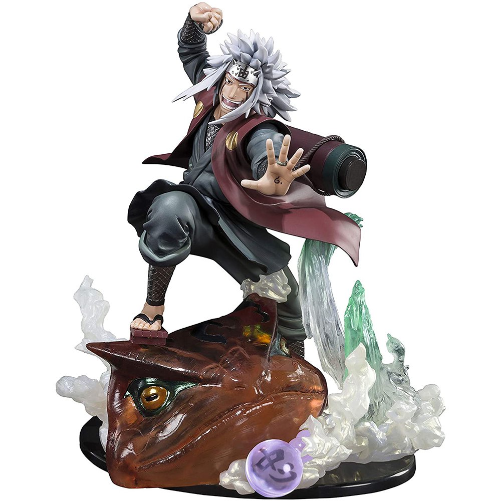 Collection Model Jiraiya Anime Gamabunta Toys Doll Action Figure Naruto