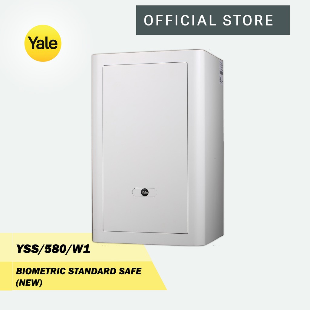 Yale YSS/580/W1 Biometric Standard Safe Shopee Singapore