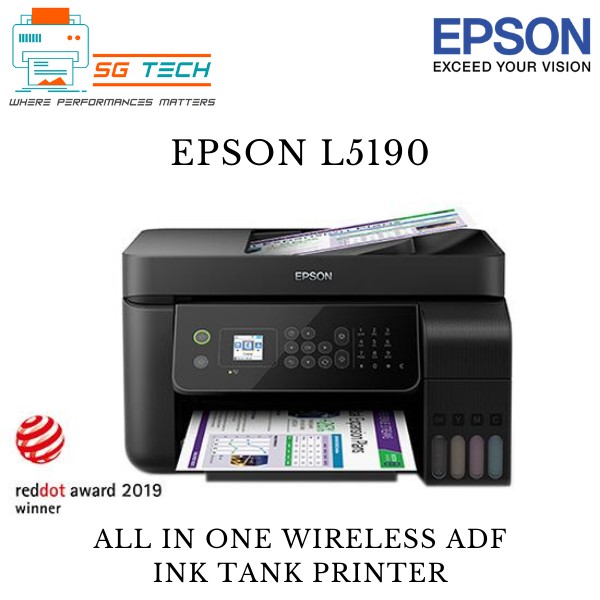 Epson EcoTank L5290 A4 WiFi AllinOne Ink Tank Printer with ADF new