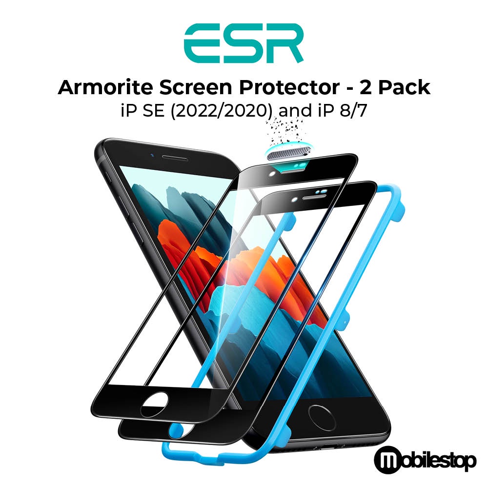 ESR Armorite FullCoverage TemperedGlass Screen Protector with Speaker