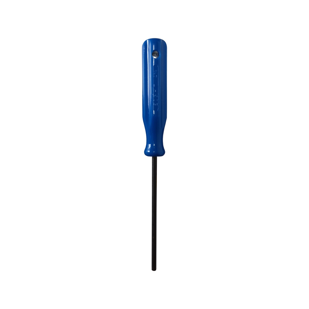 EIGHT 4mm Straight Hex Key (Allen Key) Screw Driver with Blue Plastic