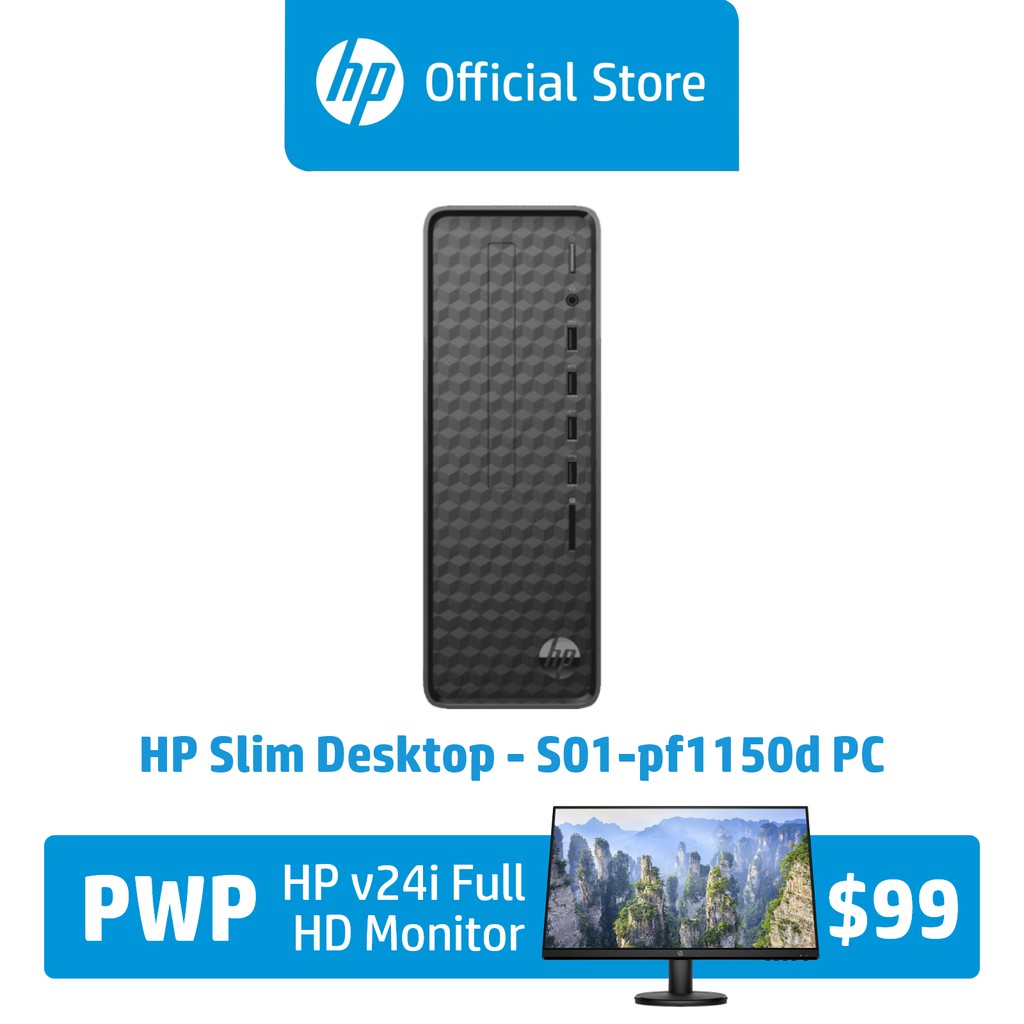 HP Slim Desktop S01pf1150d / Intel® Core™ i310100 / 8GB Memory