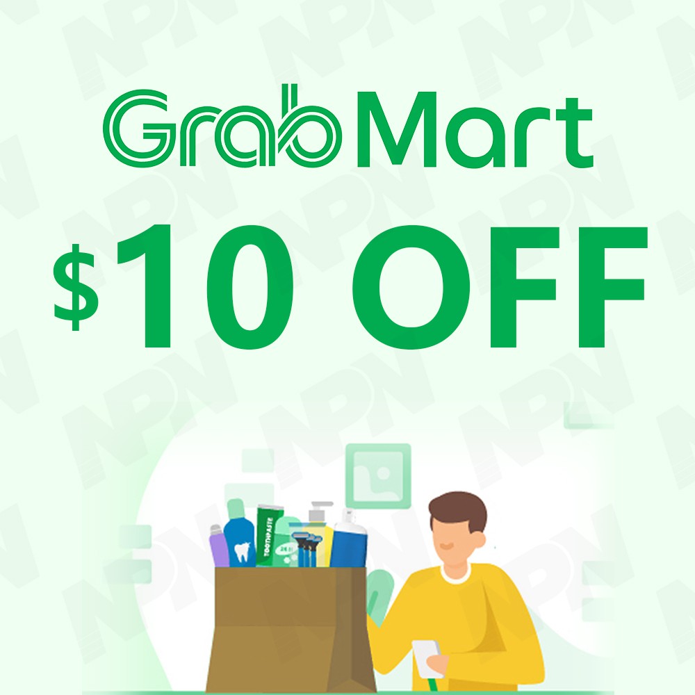 [GRABMART] 10 Voucher/SGD10 OFF Promo Code/Gift Voucher