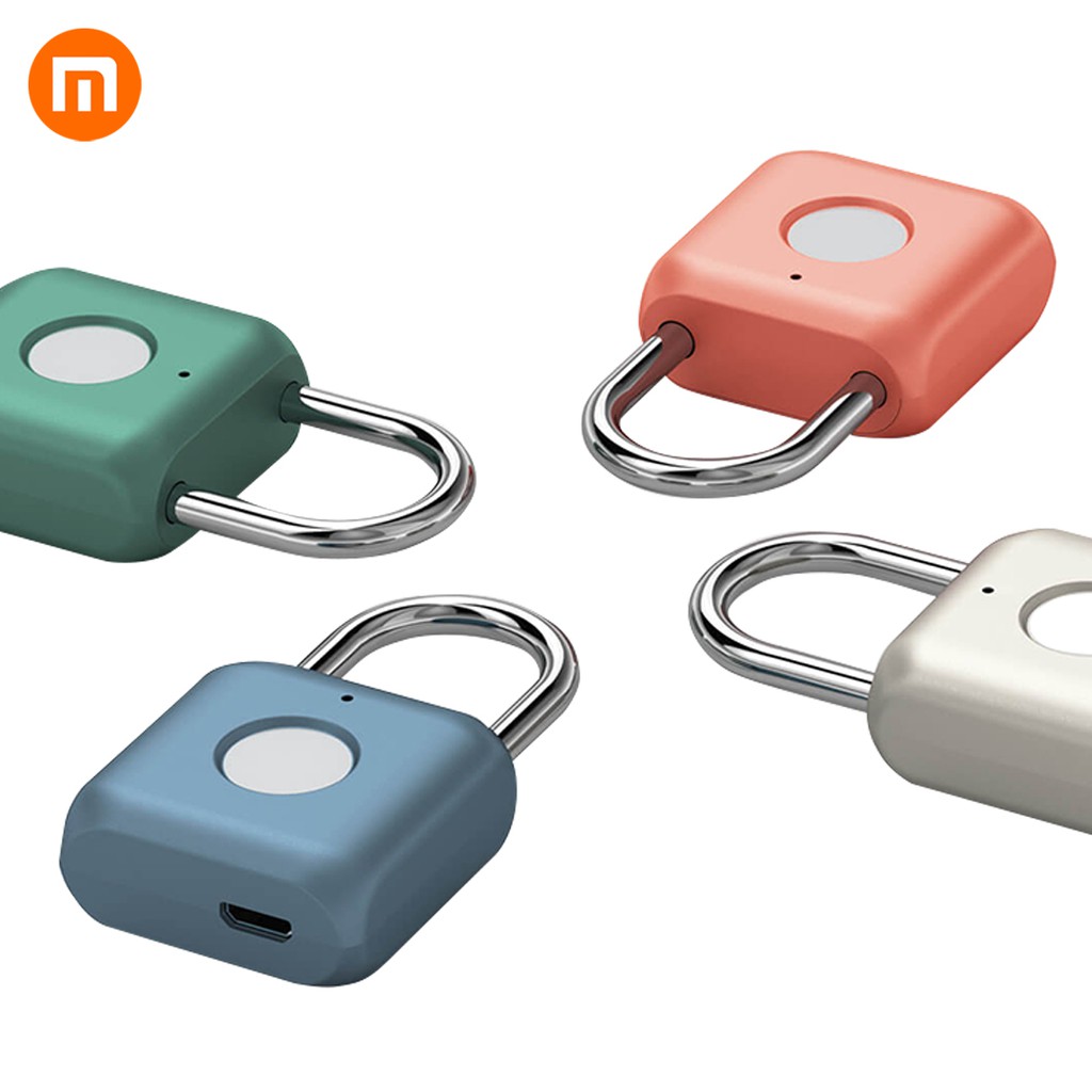 Xiaomi Smart Fingerprint Padlock Kitty USB Waterproof Portable