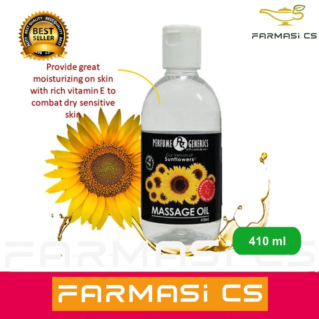 MATAHARI Sunflower Perfume Generics Massage Oil 410ml EXP08/2025